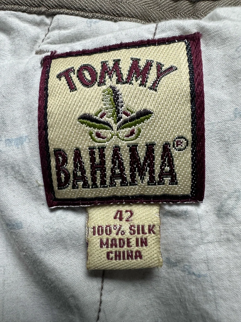 Tommy Bahama Men's Flat-Front Shorts in Light Brown color